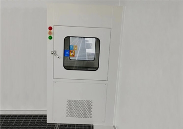 Коробка пропуска 185W чистки собственной личности GMP динамическая для чистой комнаты