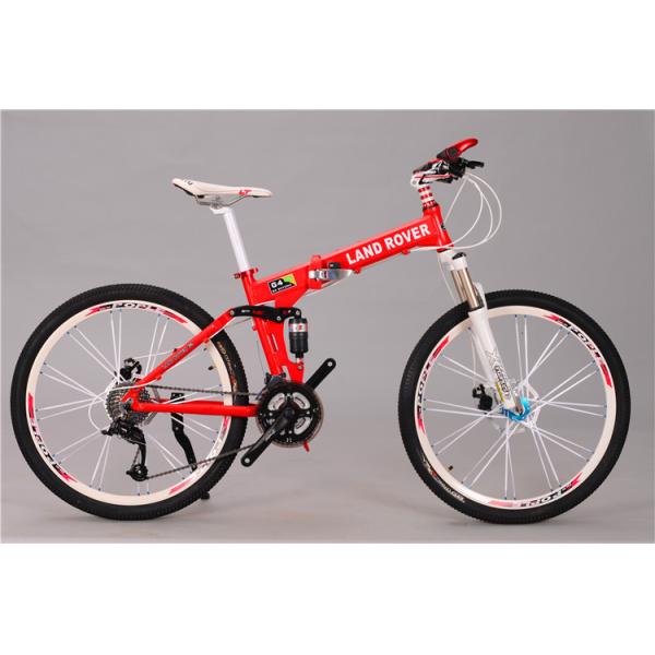 High quality OEM logo Shimano hidraulic disc brake 30 speed aluminium alloy folding travel mountain bicicletas