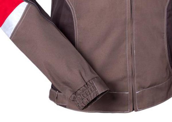 Coffee Contrast Colors Safety Work Clothes / Reflective Safety Workwear