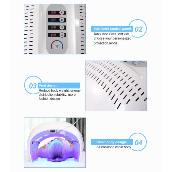Art 7 Color LED Facial Skin Rejuvenation Device LED Face Skin Light Photon Therapy Device