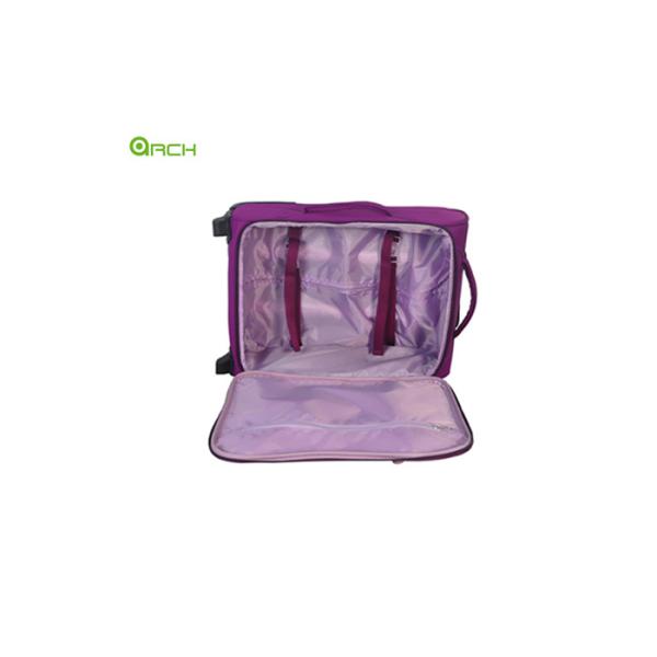 300D Polyester Light Weight Soft Sided Luggage with One Front Pocket