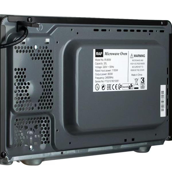 20L Large Countertop Mechanical Control Microwave Oven With True Microwave Function