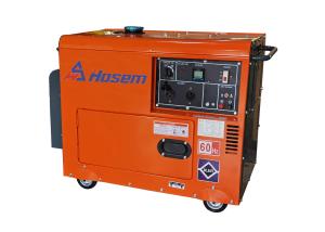 5kW 5kVA 5.5kVA 6kvaの極度の無声ディーゼル発電機の家のディーゼル発電機