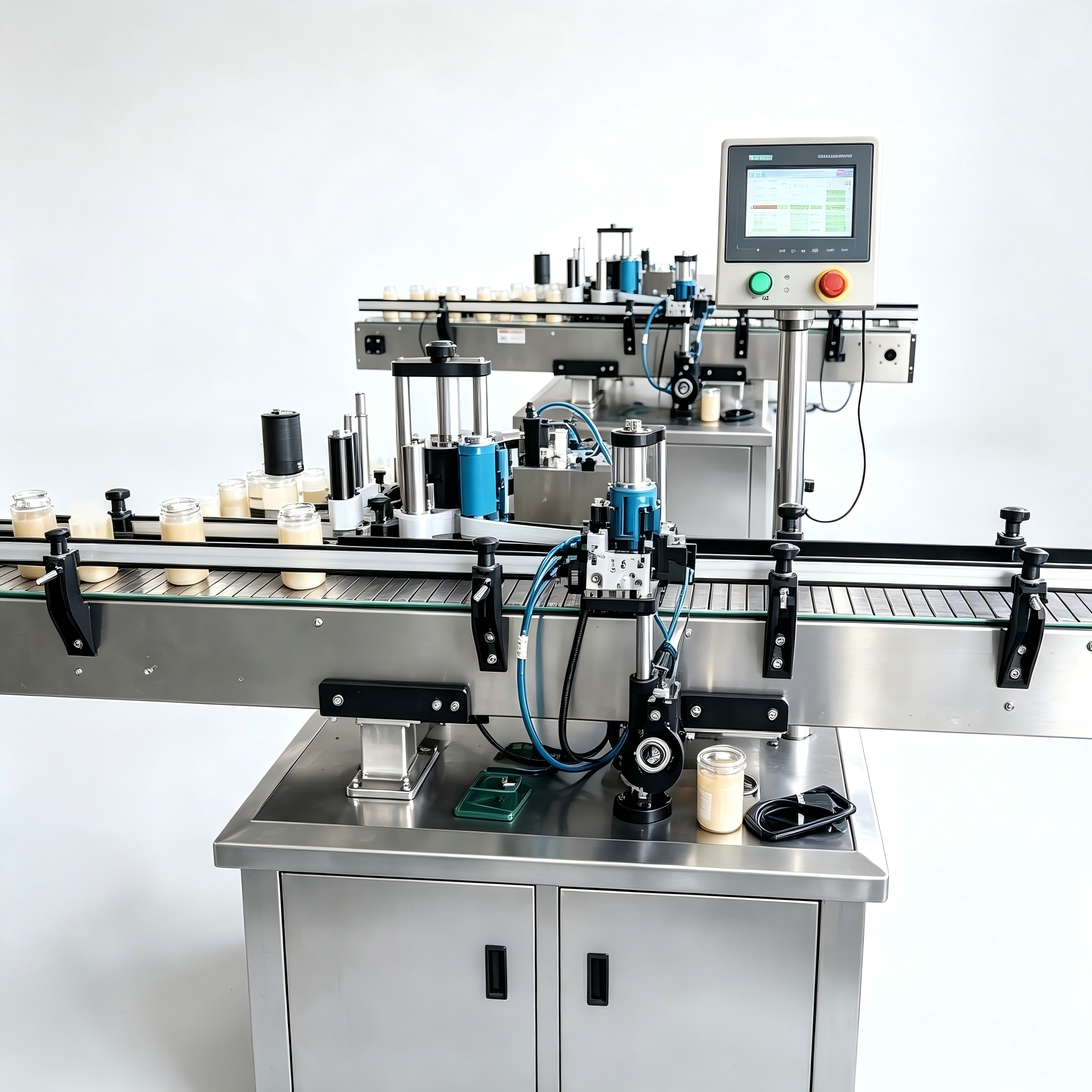 25–80 Pcs/Min Print And Apply Label Applicator Systems For Cartons / Flat Packages
