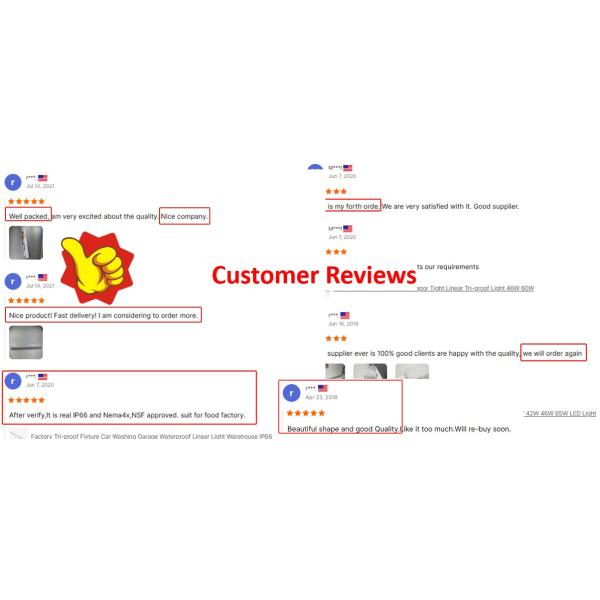 IP66 IK10 LED Vapor Tight Light 2ft/4ft/5ft/8ft Industrial LED Tri Proof Light for Warehouse