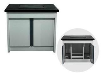 Professional 40mm Marble Worktop Balance Laboratory Wall Bench ISO9001 / ISO14001