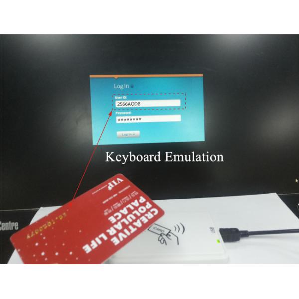 Писатель ISO14443A/B ISO15693 ISO18000 читателя подключей и играй NFC RFID настольный - 3M3