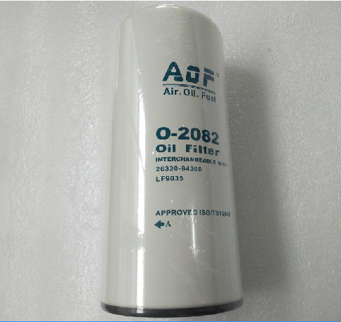ELEMENTO FILTRADOR DE ÓLEO 26230-84300 2623084300 para las piezas de los camiones de Hyundai