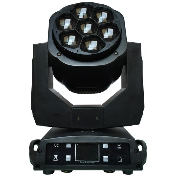 Mini Bee Eye Moving Head Stage Lights , 7x15w LED Moving Head Professional Show Lighting