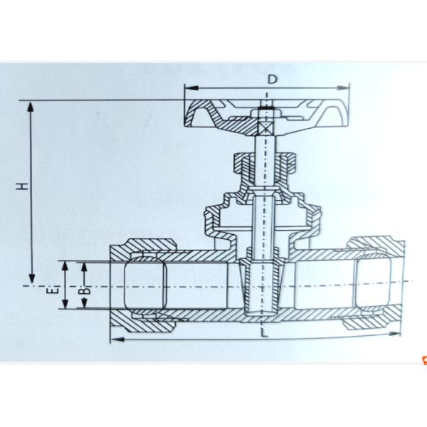 Hoop Join Gate Brass Water Valve Leakproof Clamp Connect Manual Power