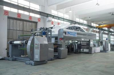Customization Kraft Paper Coating Machine PLC Controlled Solvent Based