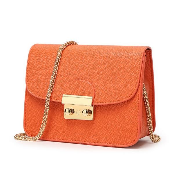 2016 new small square shoulder bag Messenger bag handbag European and American fashion star models chain