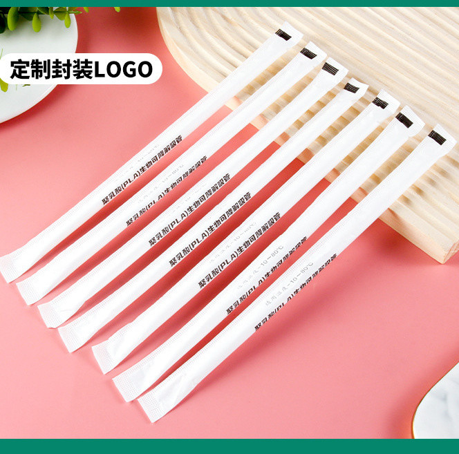 Disposable PLA Straws Eco Friendly Compostable Biodegradable Multi Color for Party