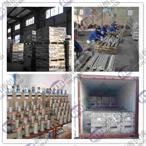 High Potential M1C Prepackaged Magnesium Anode Anti Corrossion For Cathodic Systems Protecton