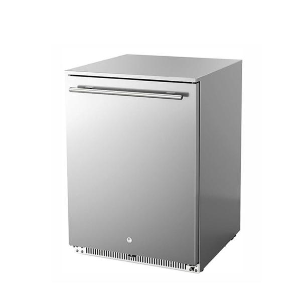 900L 100Cans Full Glass Door Beverage Refrigerator Outdoor Fridge