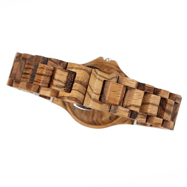 Wooden-Style Men's Quartz Watch · Featuring Japanese Miyota Movement