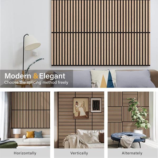 Естественный дубовый фанера сланцевая древесина акустическая стенка панель экологически чистый