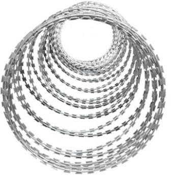 Professional manufacture promotion price Razor Barbed Wire Hot Dipped Galvanized Concertina Barbed Wire