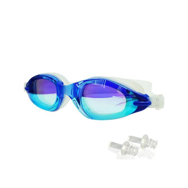 2021 New Waterproof Sports Goggles Anti Fog UV Protection Mirror Coating Swimming Goggles