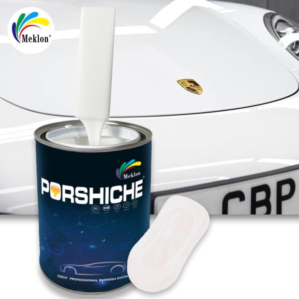 1K 2K Pintura de automóviles de color sólido Pintura automotriz Reparación de rasguños de automóviles Pintura de automóviles Proveedor de capa superior
