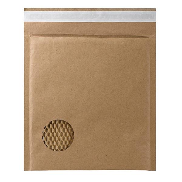Quantity Per Pack 100 Paper Padded Mailers Water-resistant Exterior Honeycomb Paper Bags Suitable for Durable Packaging