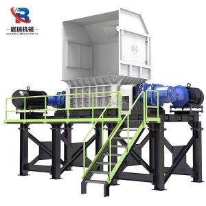 Heavy Duty Double Shaft Shredder for Industrial Solid Waste & Mixed Waste Recycling