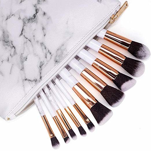 Portable Cosmetic Organizer Bag PU Leather Makeup Pouch Promotion Items