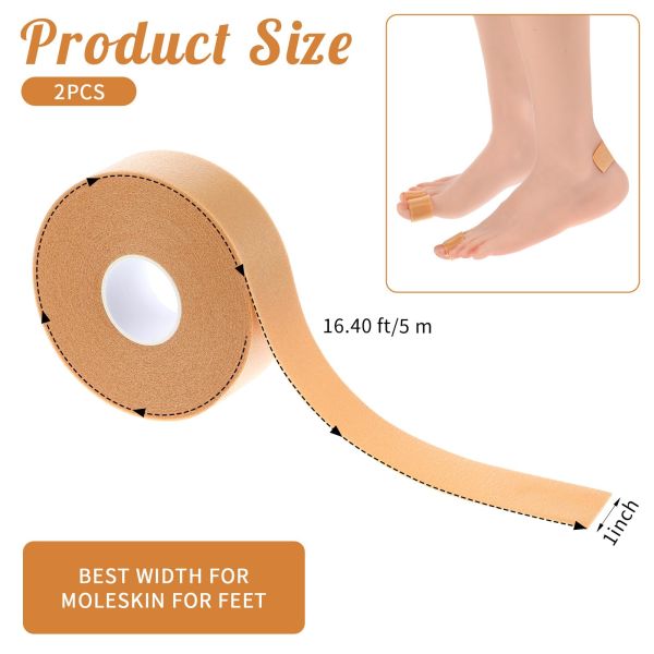 Self Adhesive Foot Protection Tape Roll Multifunctional Anti Wear Wound Dressings