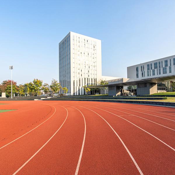 8MM Eco Outdoor Sports Surfaces Permeable Running Track Flooring