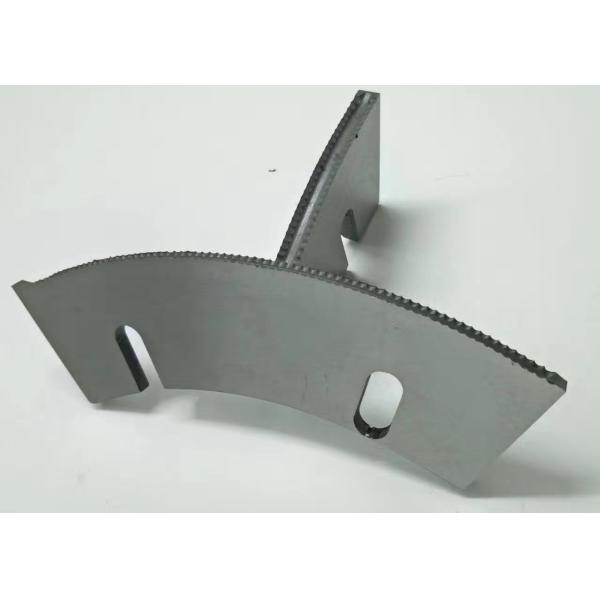 Alloy Steel Carton Board Slotting Machine Blades Customized Dimension