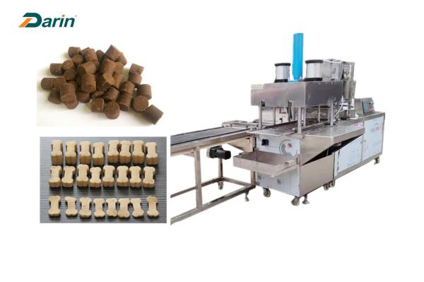 Soft Dental Care Cold Dog Treats Pressing Machine SUS304