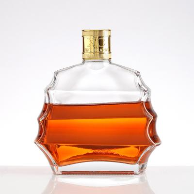Hot Stamping Surface Handling Short Neck Tequila Glass Bottle for Party Excellent
