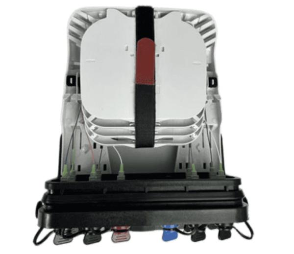 FTTX Balck Pre-connectorized Fiber Terminal Waterproof Boxes FAT Network Access
