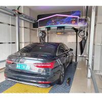 380V/18.5Kw Machine de lavage de voiture sans contact 304 acier inoxydable Equipement de lavage de voiture sans pinceau 8000*3800*3400 Robot automatique de lavage de voiture 360 machine à laver de voiture