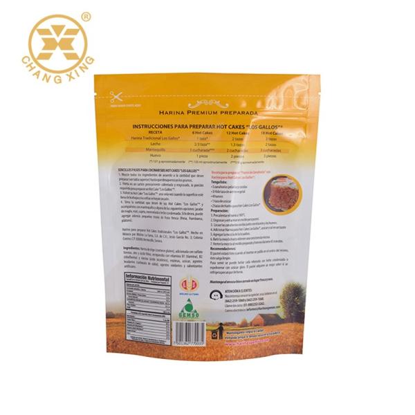 Stand Up Mini Cake Roll Film Saco de Embalagem de Alimentos Saco de Embalagem de Mini Cake Barreira Biodegradável Saco Laminado