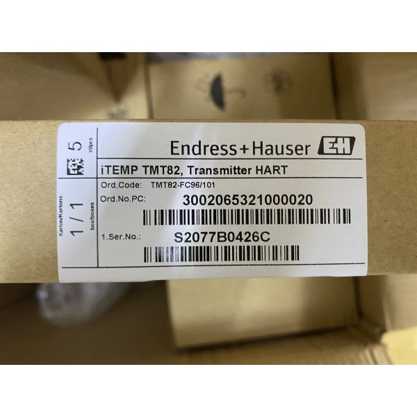 Endress+Hauser TMT82-FC96101 | 2-Channel HART 7 Temperature Transmitter