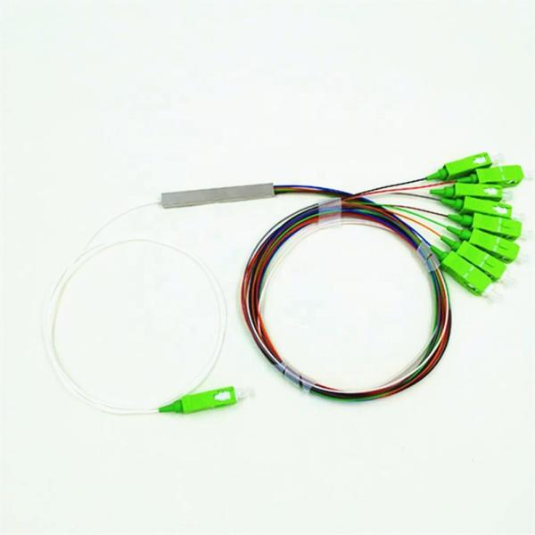 Low Insertion Loss 1x64 Optical Splitter , PLC Fiber Splitter With / Without