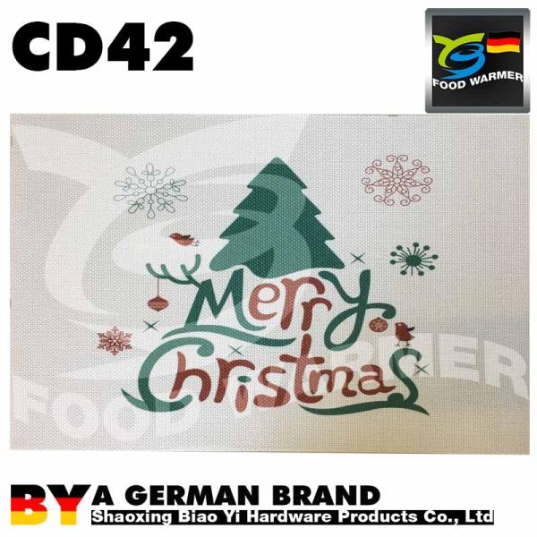 Стильная циновка плиты таблицы, сплетенное хранение Эко Пласемац винила легкое дружелюбное для гостиницы