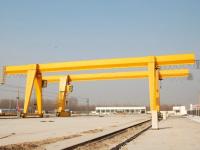 Double modèle Electric Gantry Crane Rail Mounted de la poutre U