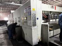 Three Color Printer Slotter Die Cutter With Stacker For KL Brand