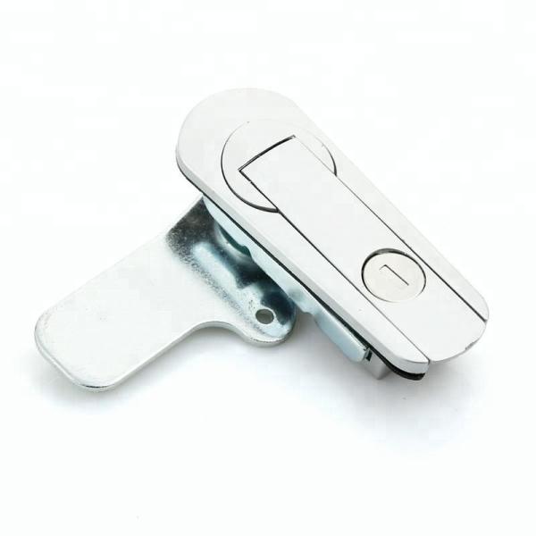 Zinc Alloy Plane Swing Handle Lock , Electrical Cabinet Door Latch Lock
