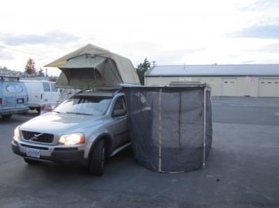 Insect Resistant Pop Up Roof Top Tent With High Density Foam Mattress