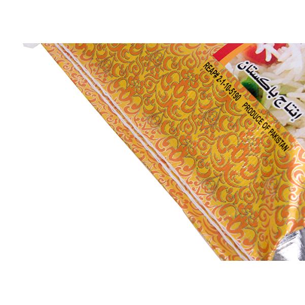 Side Gusset Aluminum Foil Bags Lamination PP Woven Sacks with Handle Thread Sewing