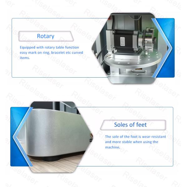 Маркировка лазера коробки энергии подвергает автоматический фокус механической обработке 10000mm/S для кольца ювелирных изделий