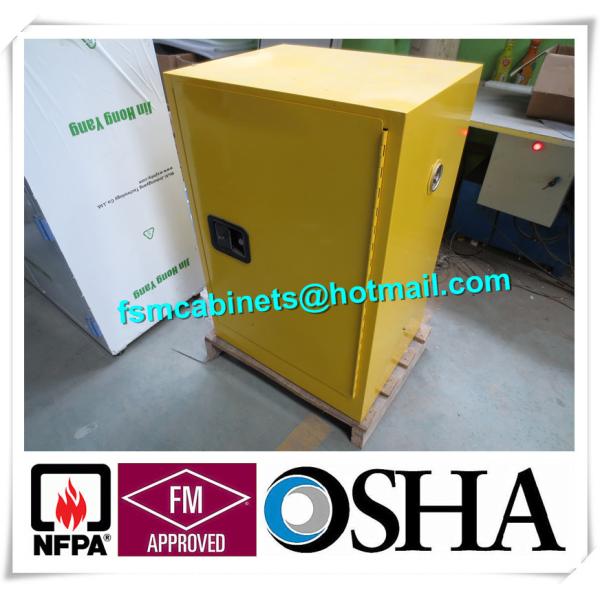 Fire Resistant Industrial  Safety Cabinet , Flame Proof Storage Cabinets 20 Gallon