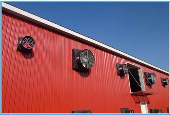 Farm Light Steel Prefab House Hot Dip Painted Insulation Roof Easy Installation