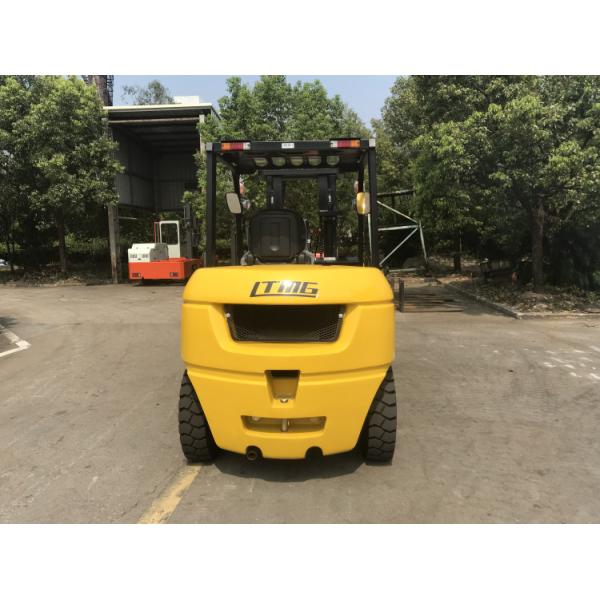 3-Stage Mast, Powerful 5 Ton Diesel Forklift Truck With Europe III Standard