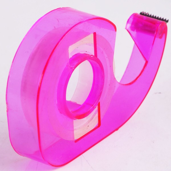 Hot selling wholesale good quality 12mm multi-functional clear pink adhesive tape