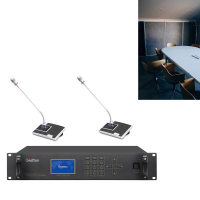 Sistema de conferência prendido sala de reunião 80Hz-15KHz de 260 unidades