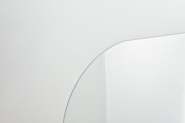 55” quadro de alumínio de prata de vidro claro da tela de chuveiro 6mm do pivô X47